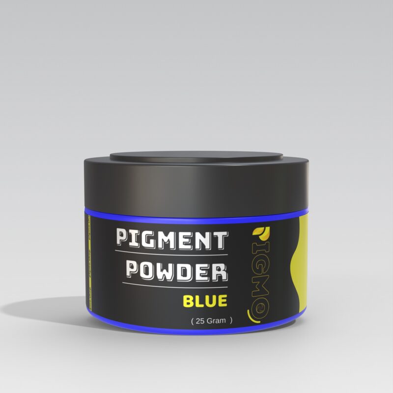 Pigment powder blue