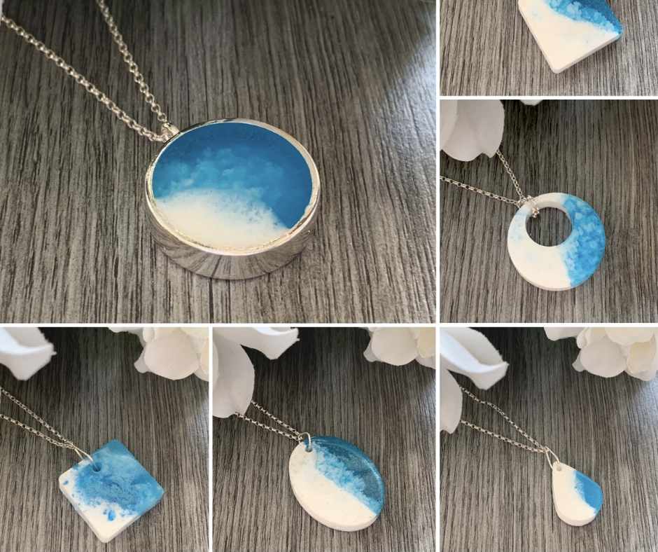 Resin art Jewelry