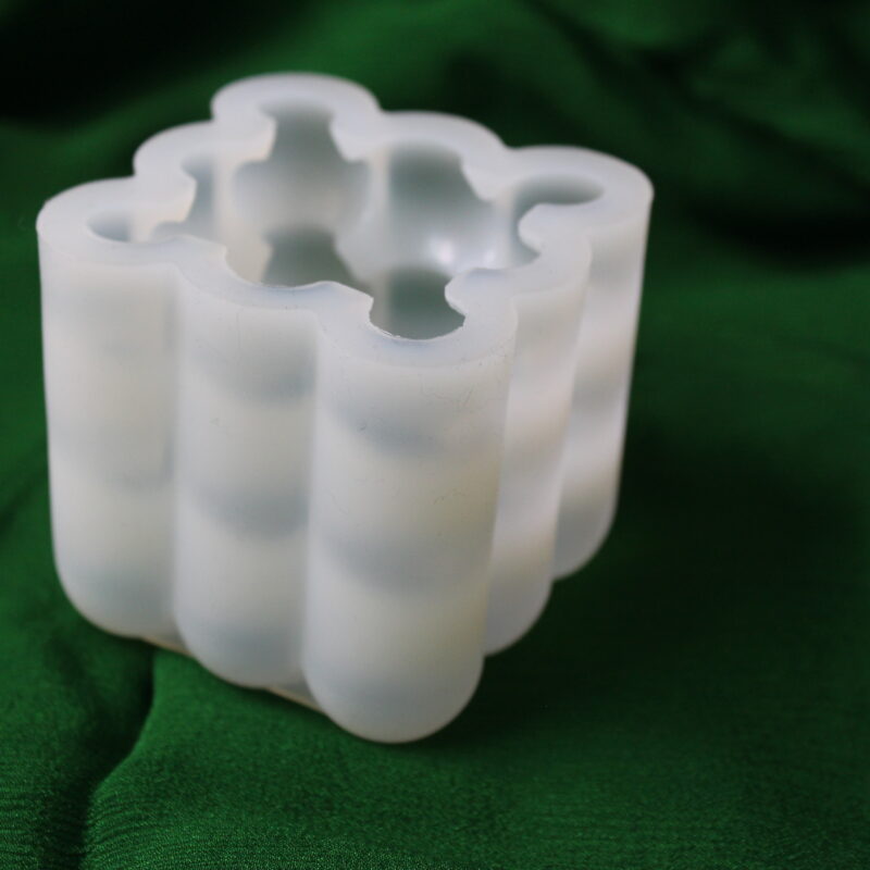 Bubble Cube Silicon Mould for Candle Making